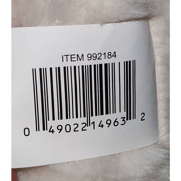 Hug Me-Soft XOXO Teddy Bear Stuffed Animal Plush Ivory White 20" Pre-owned with - Picture 6 of 6